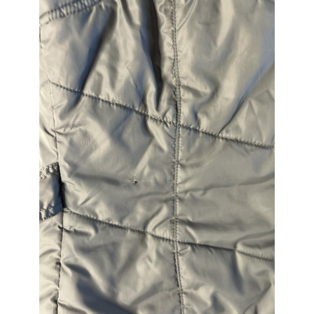 Ashley 26 International Women's Gray Puffer Vest Large - Picture 8 of 8